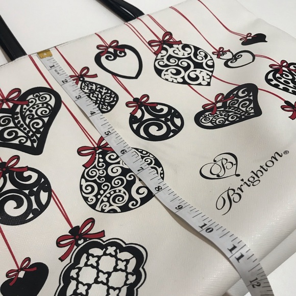 BRIGHTON Love Notes Christmas Tote - Picture 8 of 12